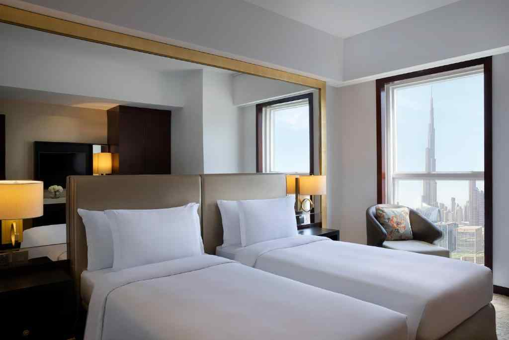 Two Bedroom Apartment Suite with Burj Khalifa View