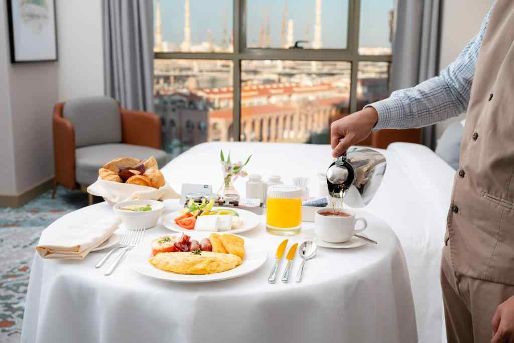 Haram View room with king bed
